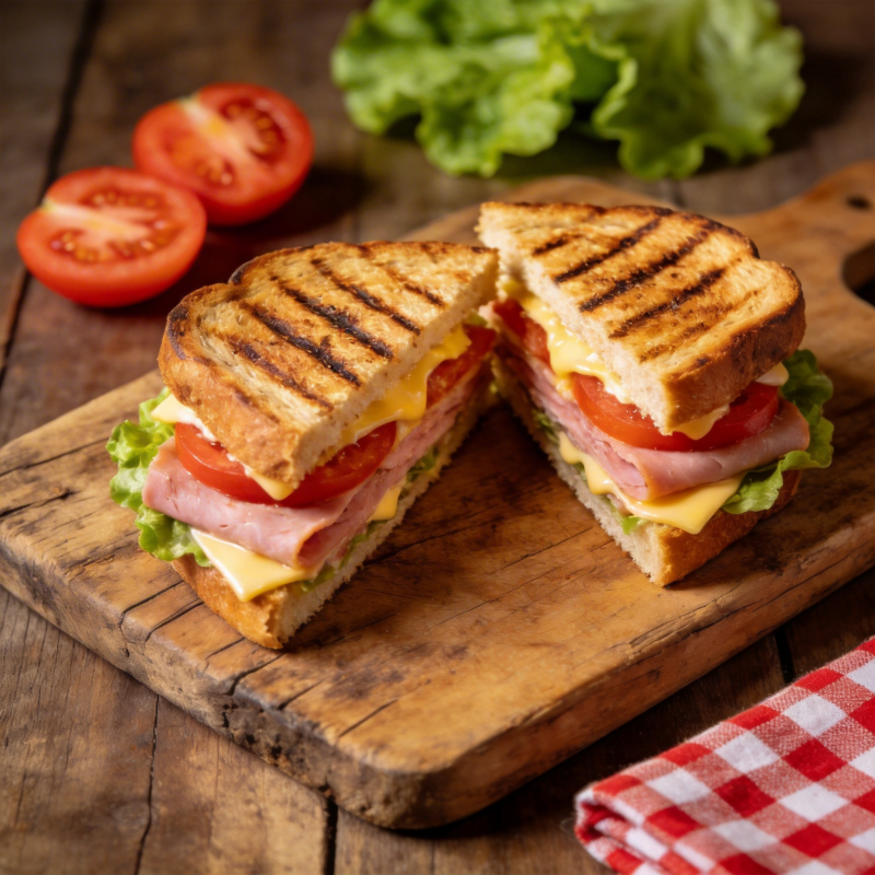 美味三明治图片