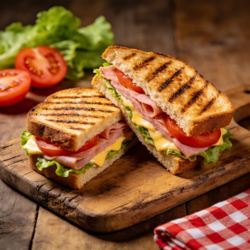美味三明治图片