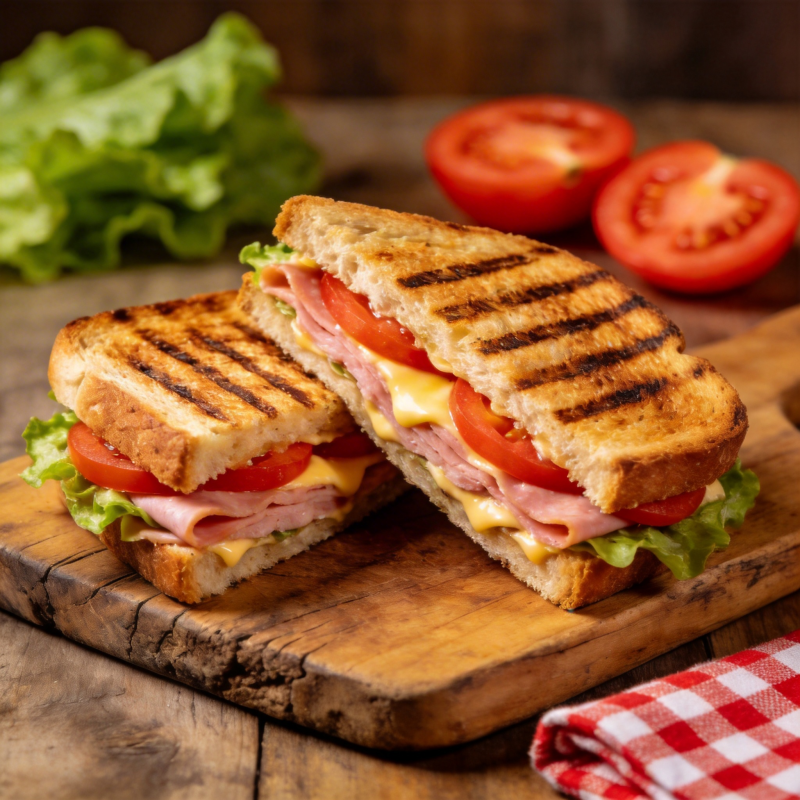 美味三明治图片