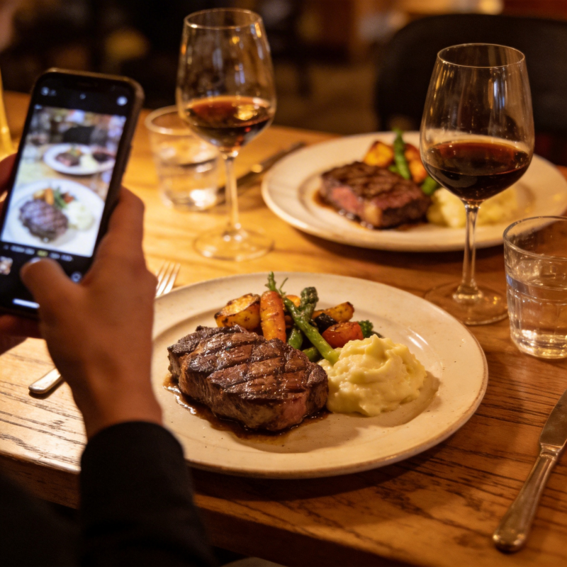 美食摄影瞬间图片