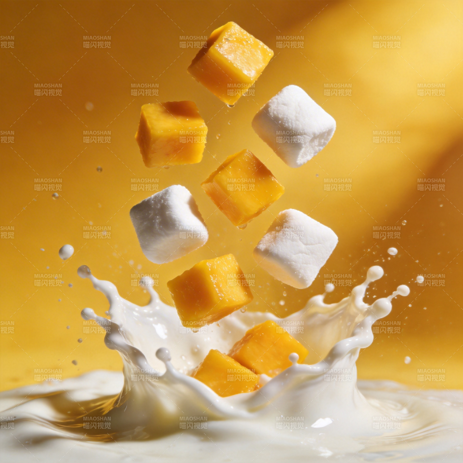 芒果撞奶 香甜四溢图片