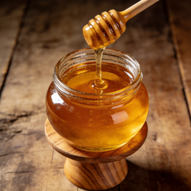 蜂蜜滴落瞬间图片