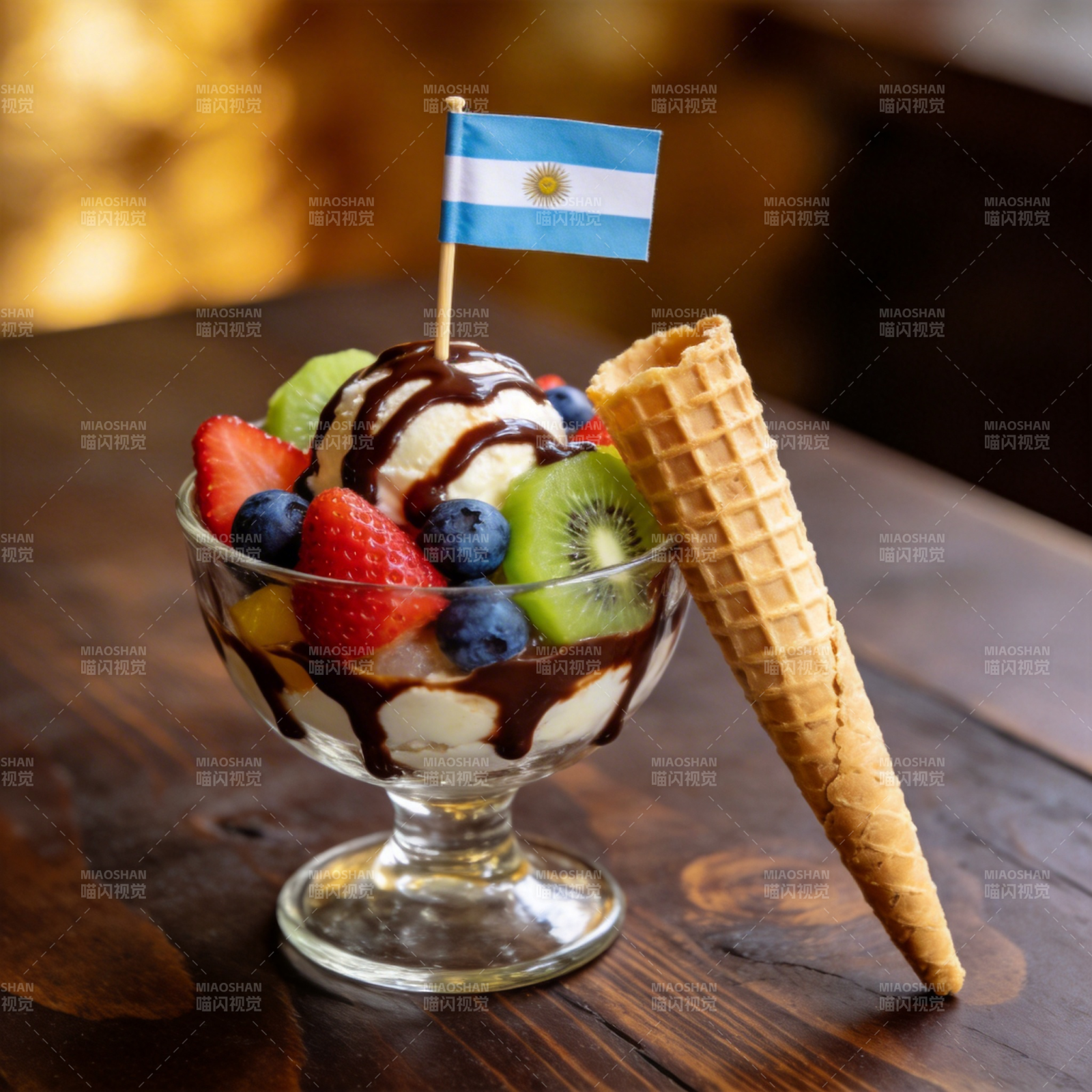 阿根廷风味冰淇淋图片