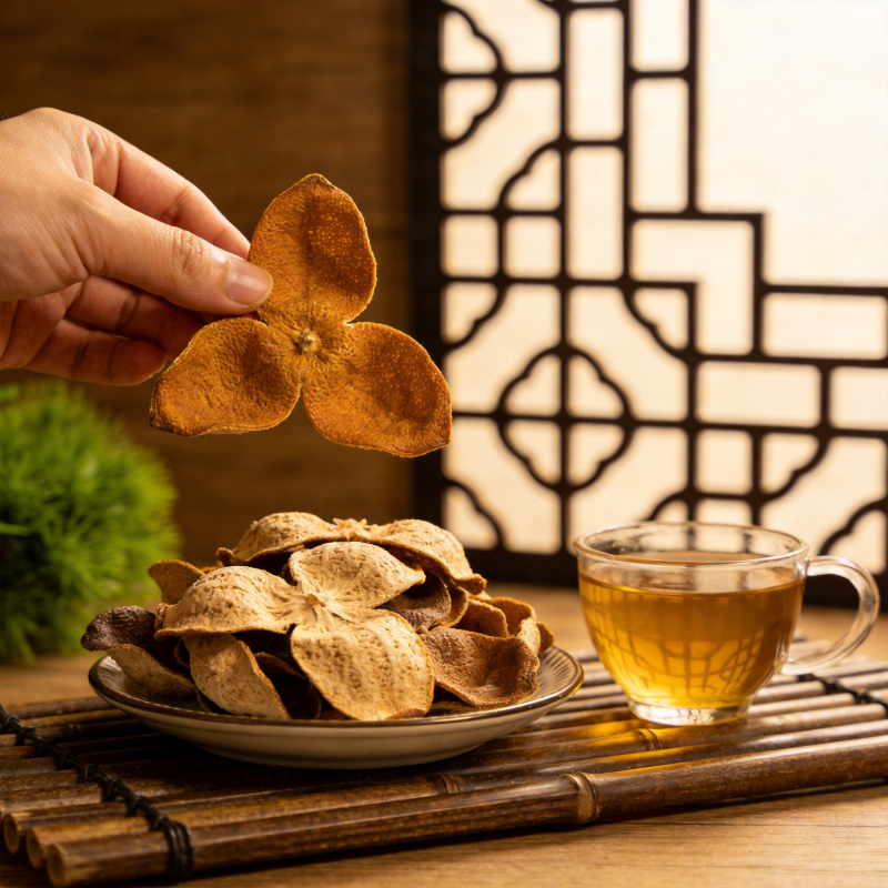 陈皮茶香四溢图片