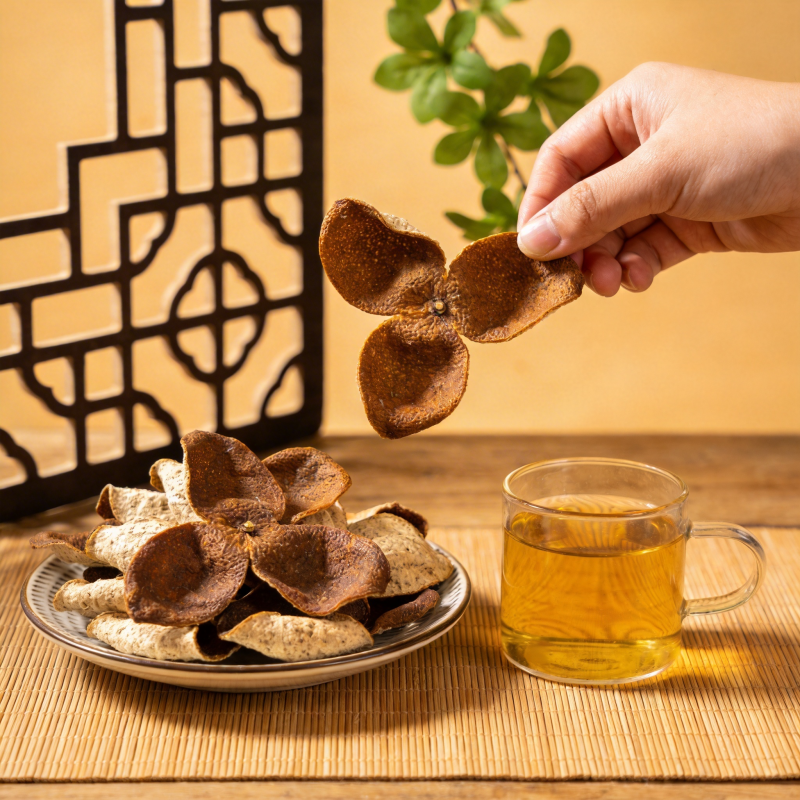 陈皮茶香四溢图片