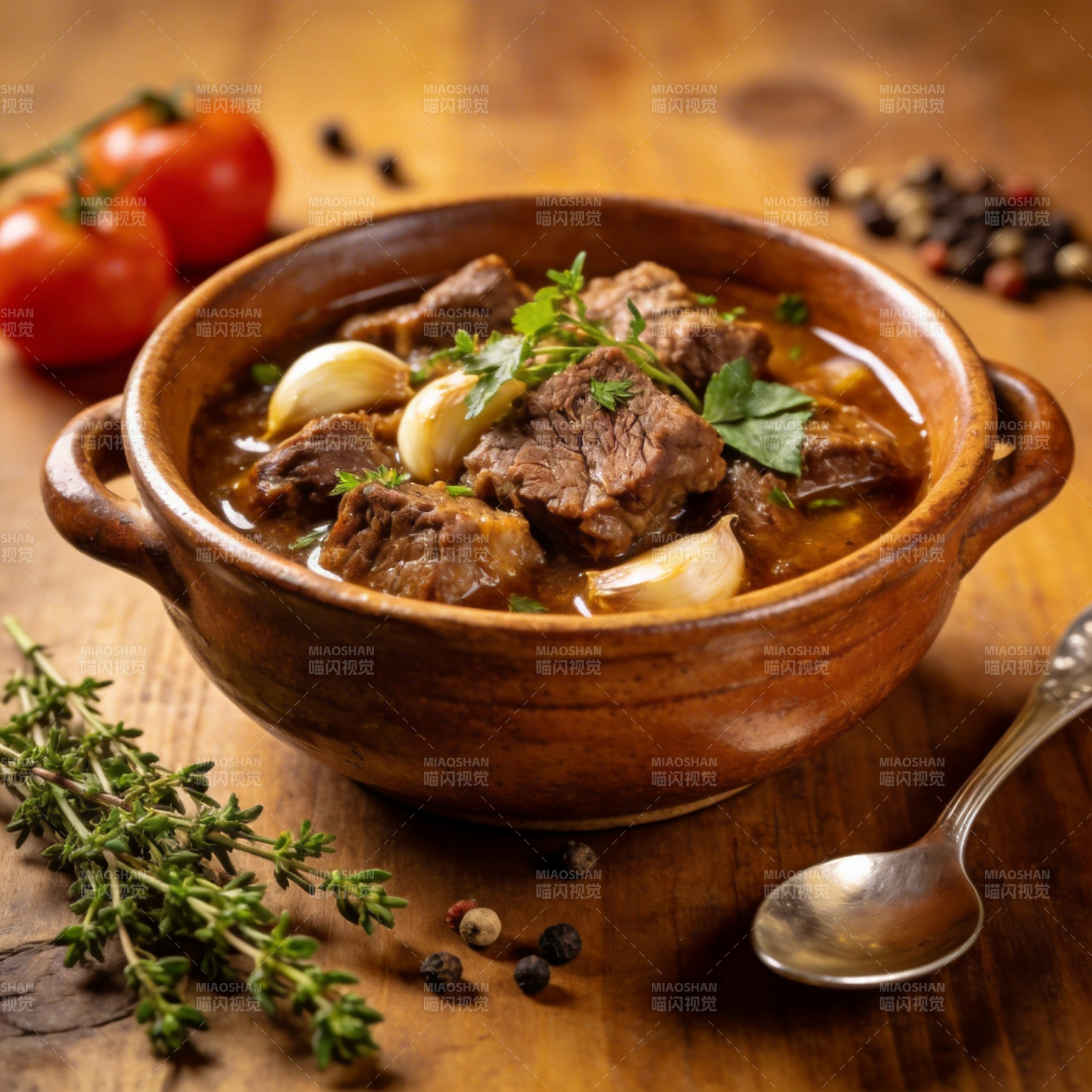 牛肉炖菜香浓诱人图片