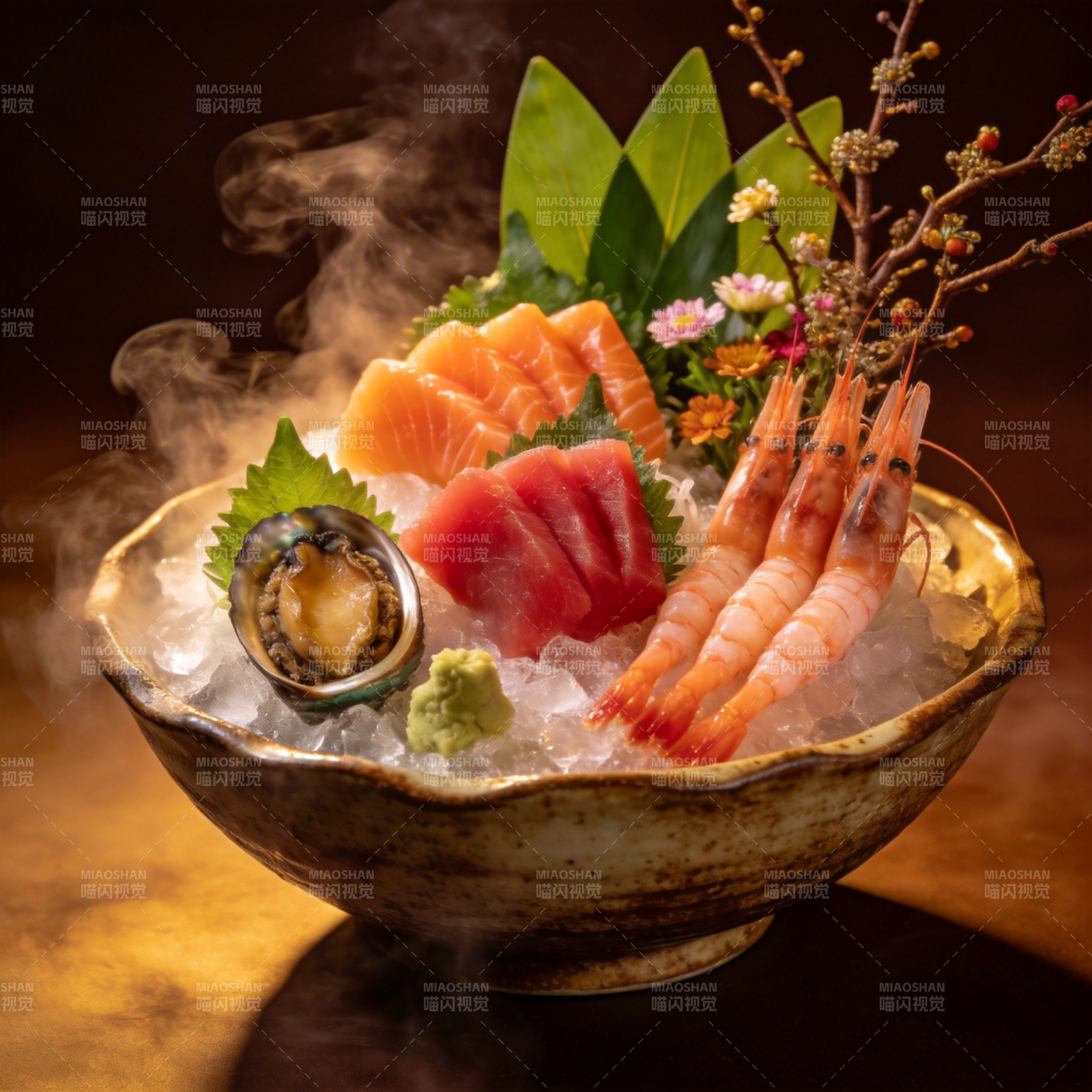 冰镇海鲜拼盘图片