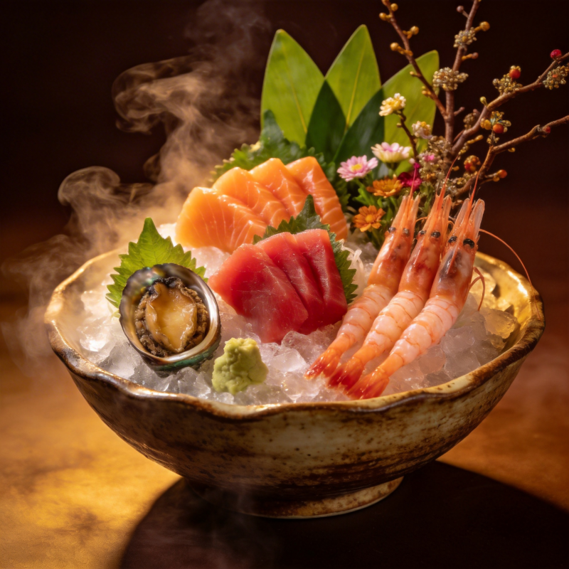 冰镇海鲜拼盘图片