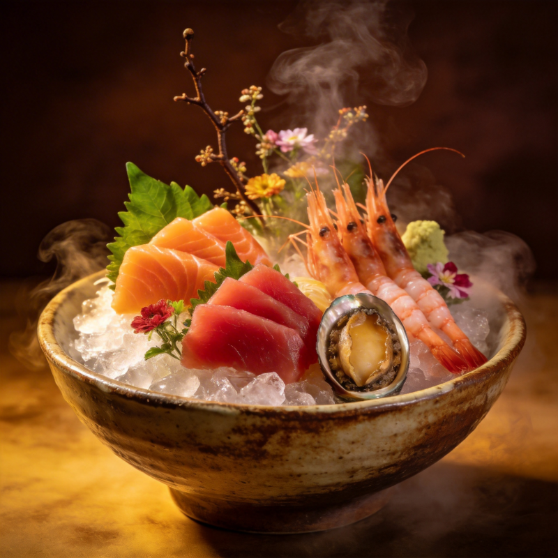 冰镇海鲜拼盘图片