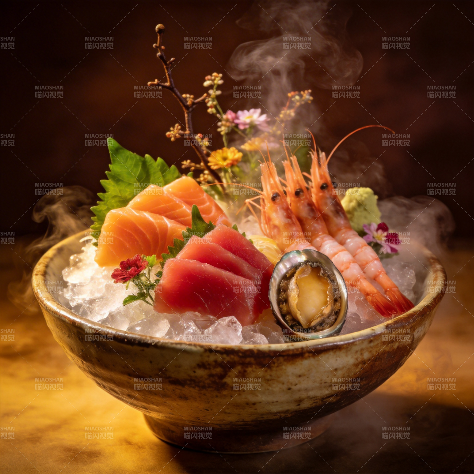 冰镇海鲜拼盘图片