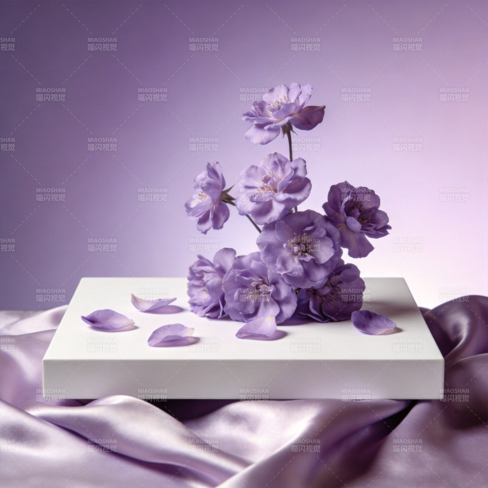 紫花静谧之美图片