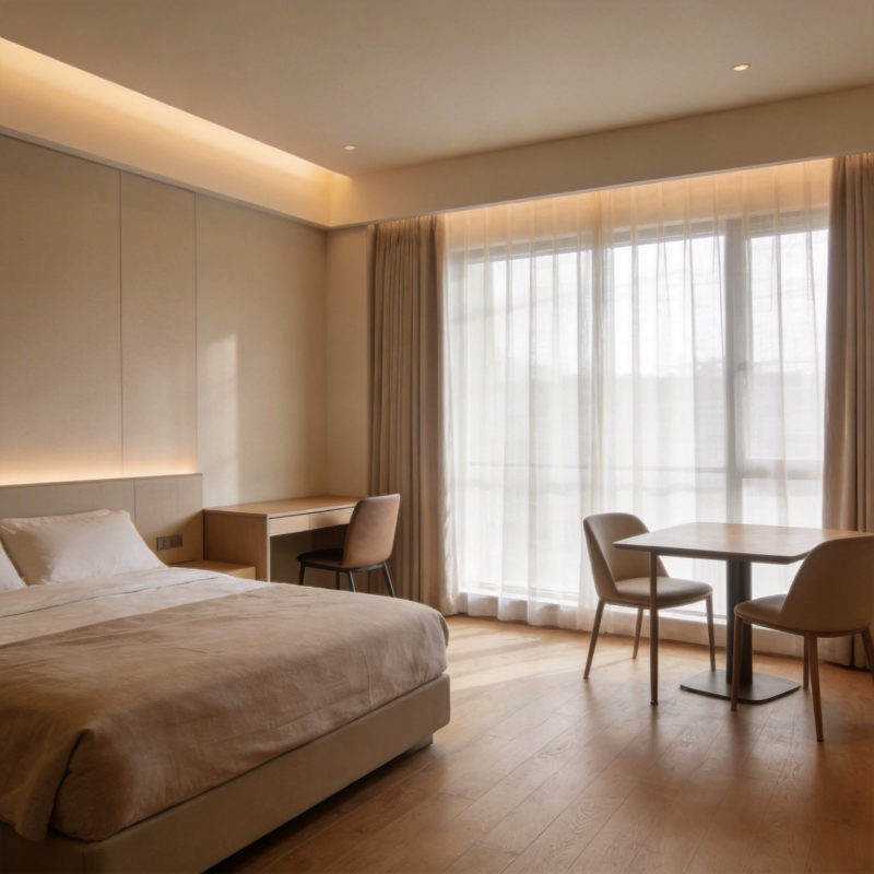 现代简约卧室图片