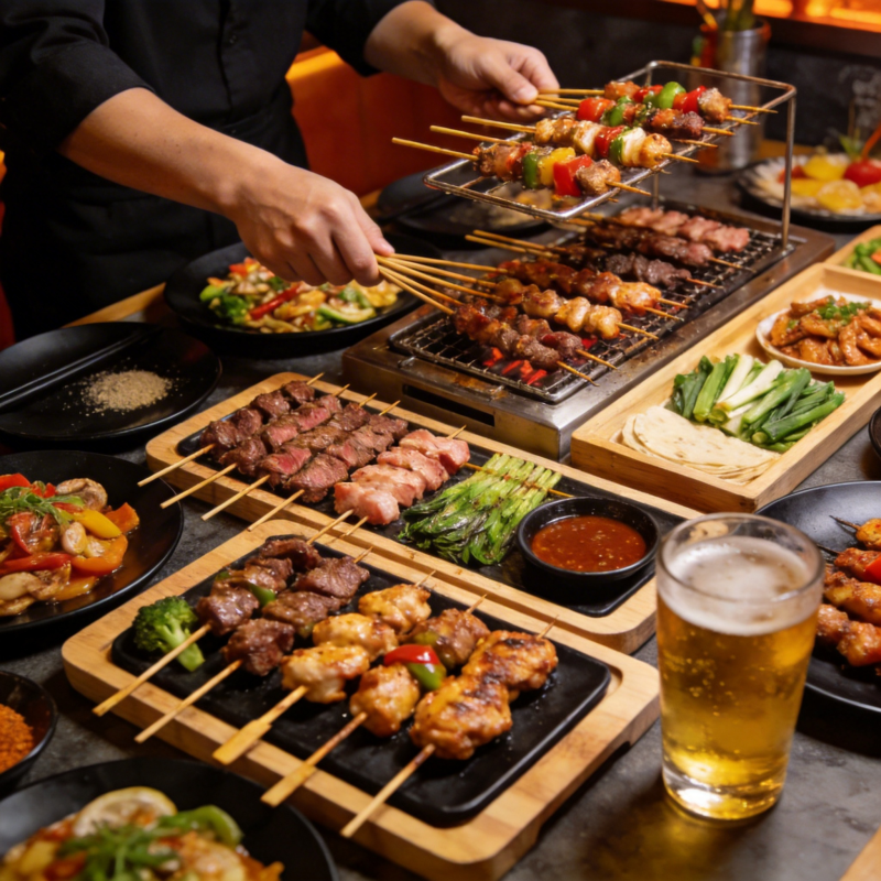 美味烧烤盛宴图片
