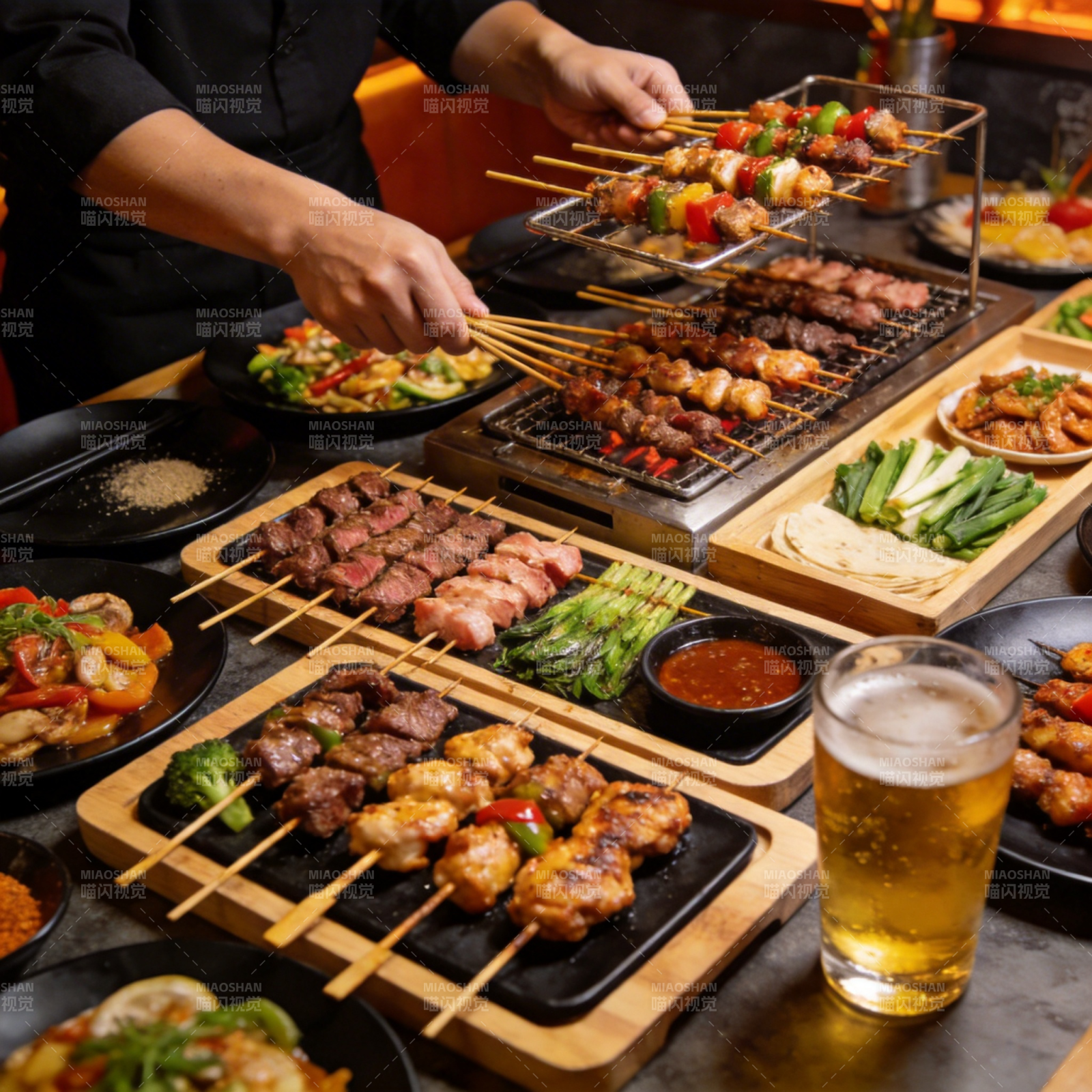 美味烧烤盛宴图片
