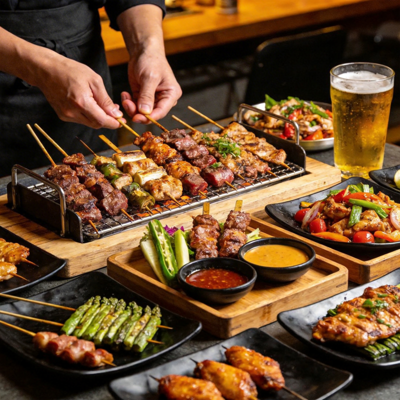 美味烧烤盛宴图片