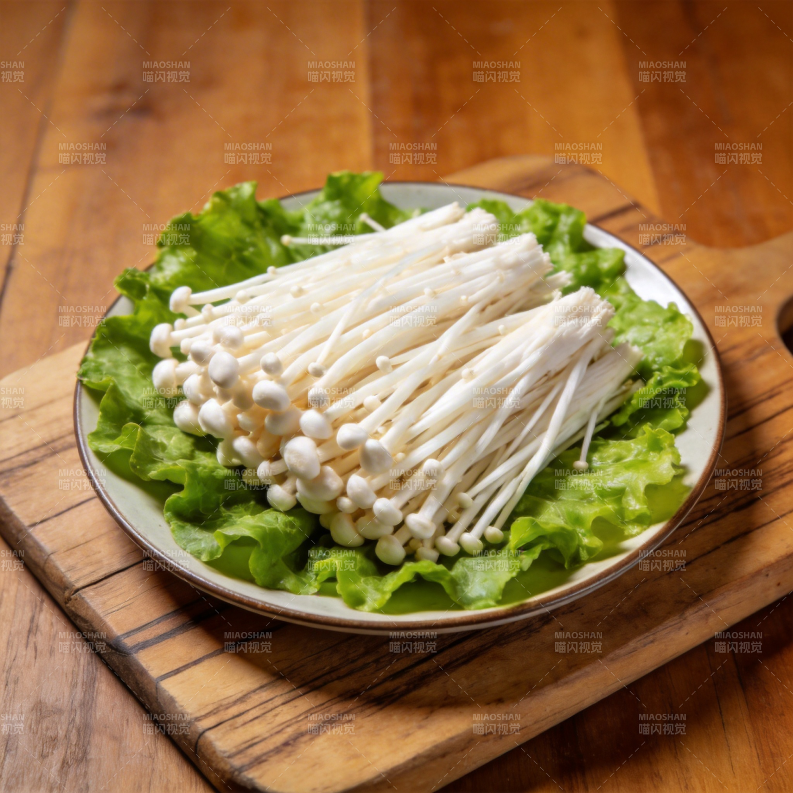 金针菇沙拉图片