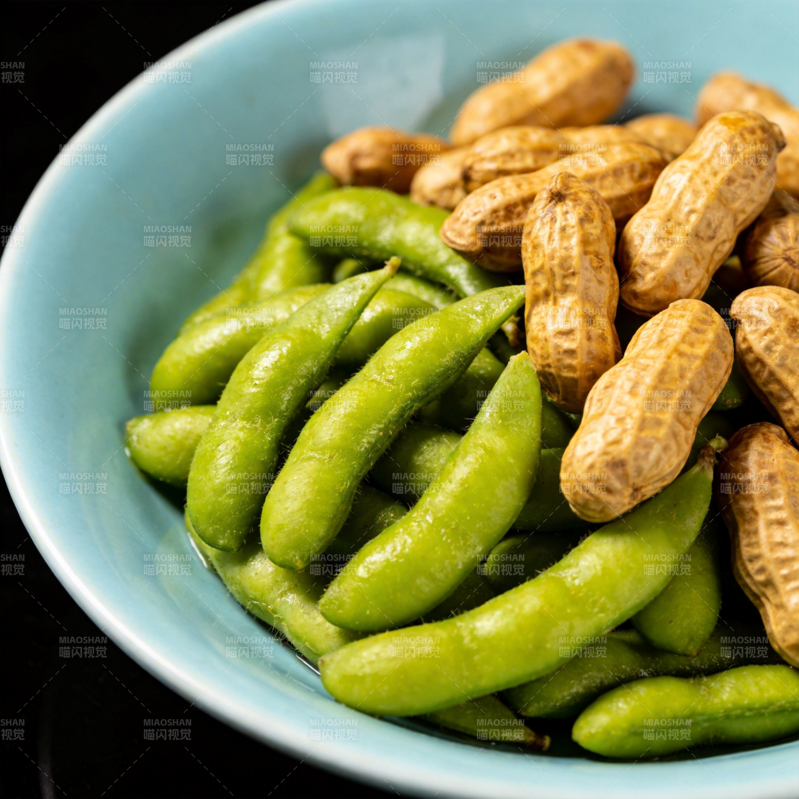 青豆花生配菜图片