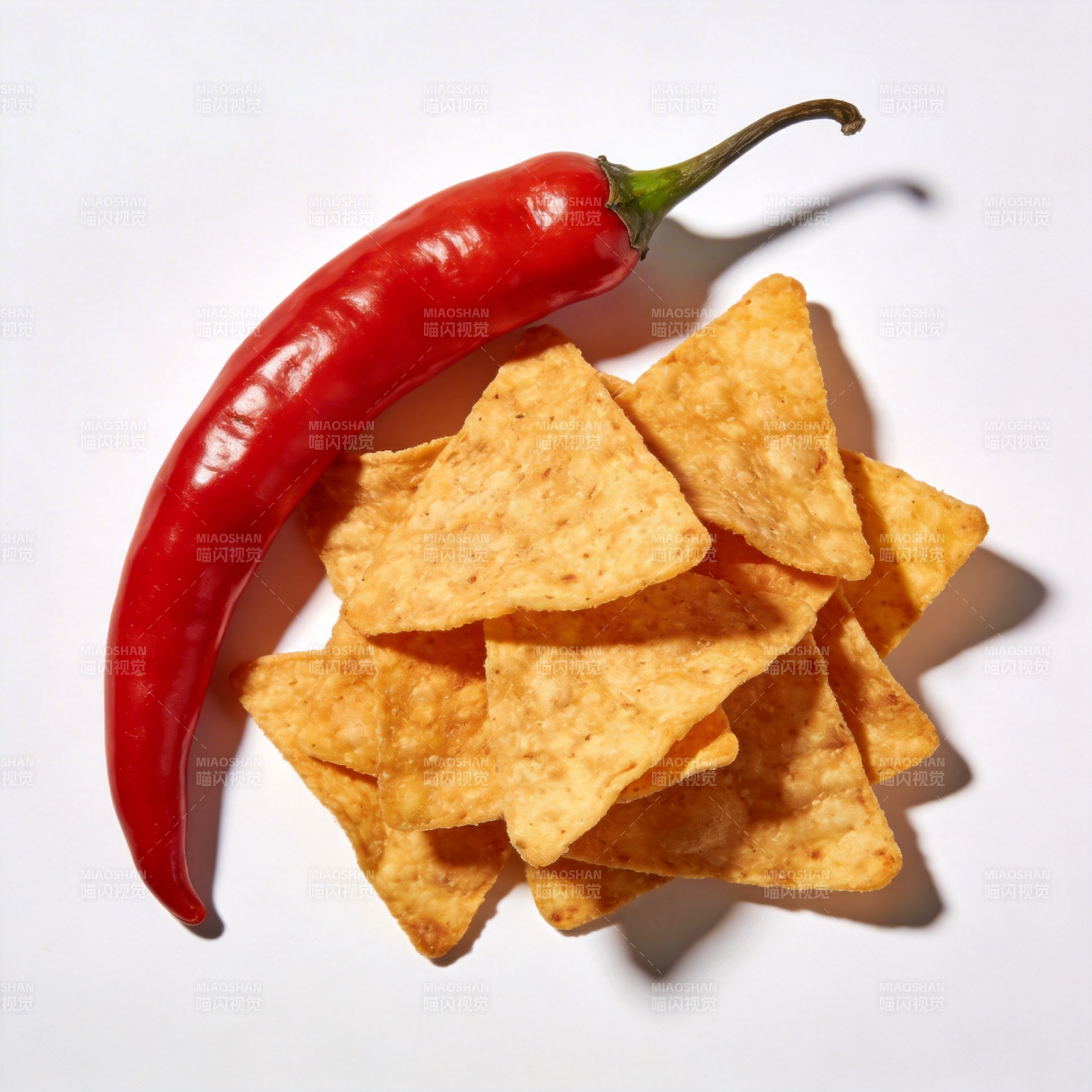 辣椒与玉米片图片
