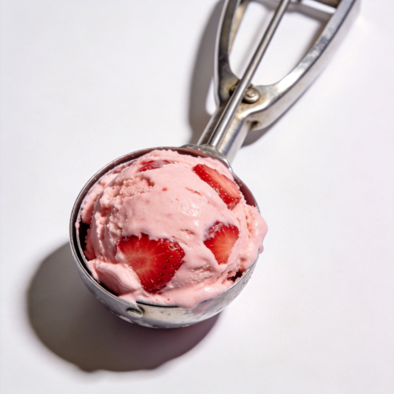 草莓冰淇淋图片