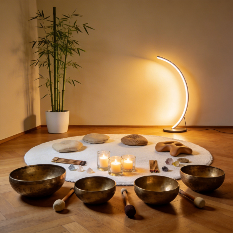 静谧冥想空间图片