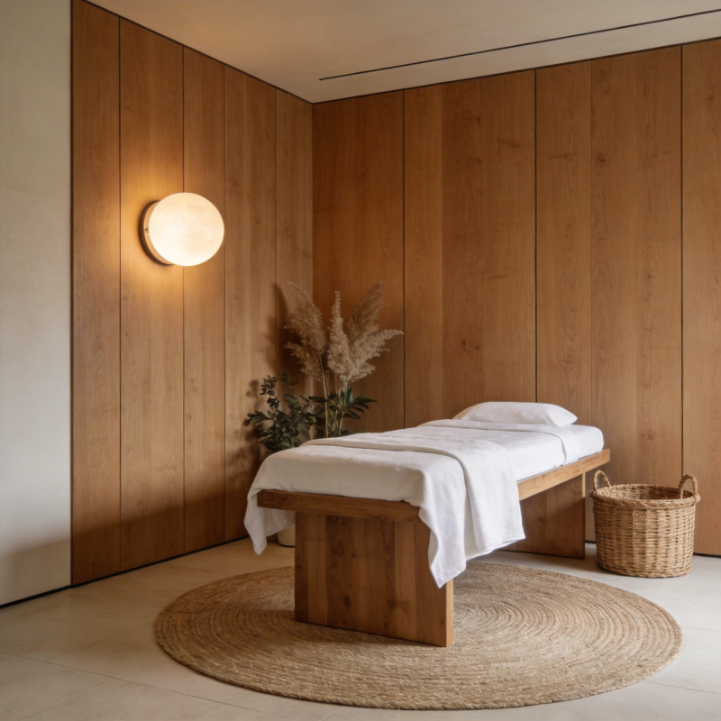 静谧木屋疗愈空间图片