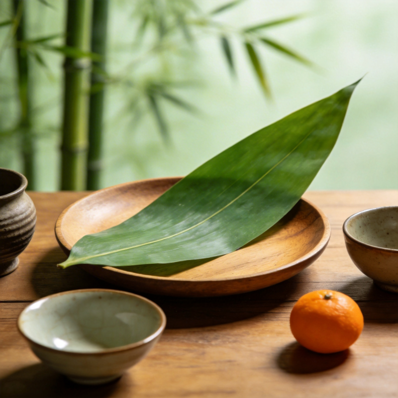 竹影茶香静谧时图片