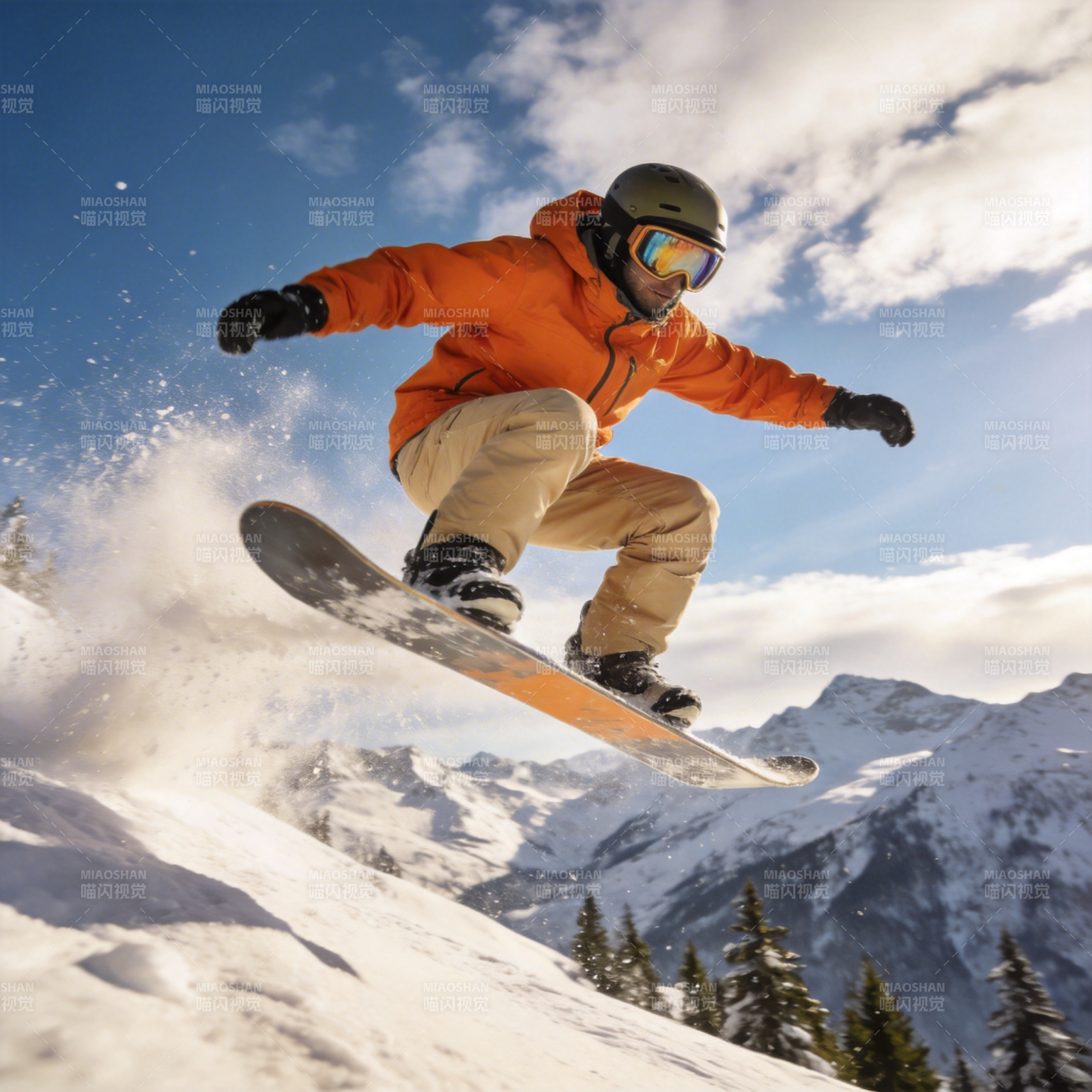 雪地飞驰 尽享滑雪乐趣图片
