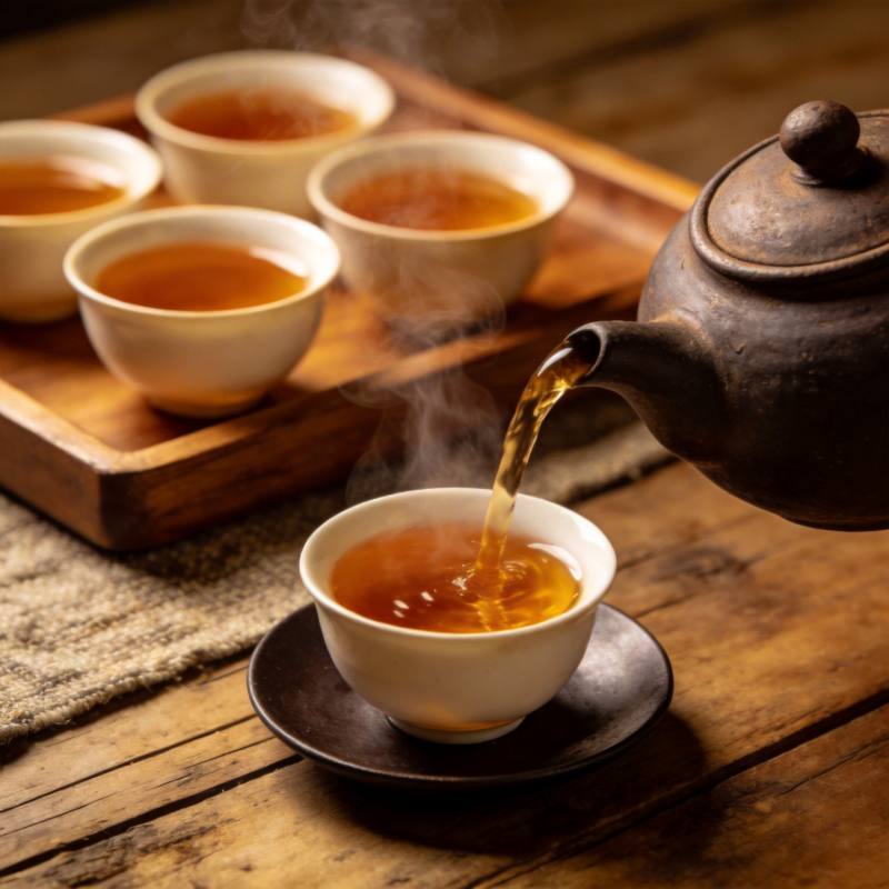 茶香四溢 暖意融融图片