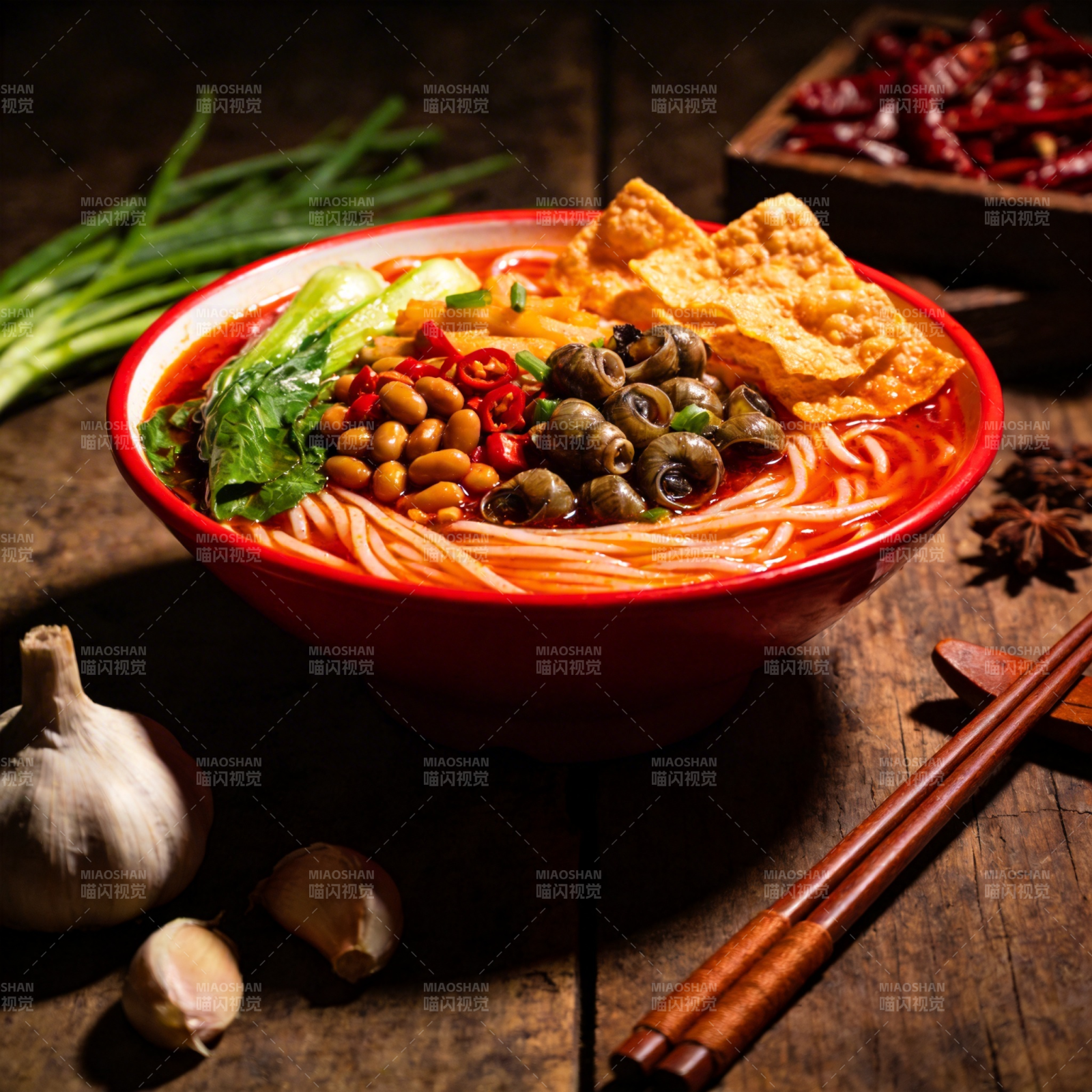 辣味螺蛳粉图片