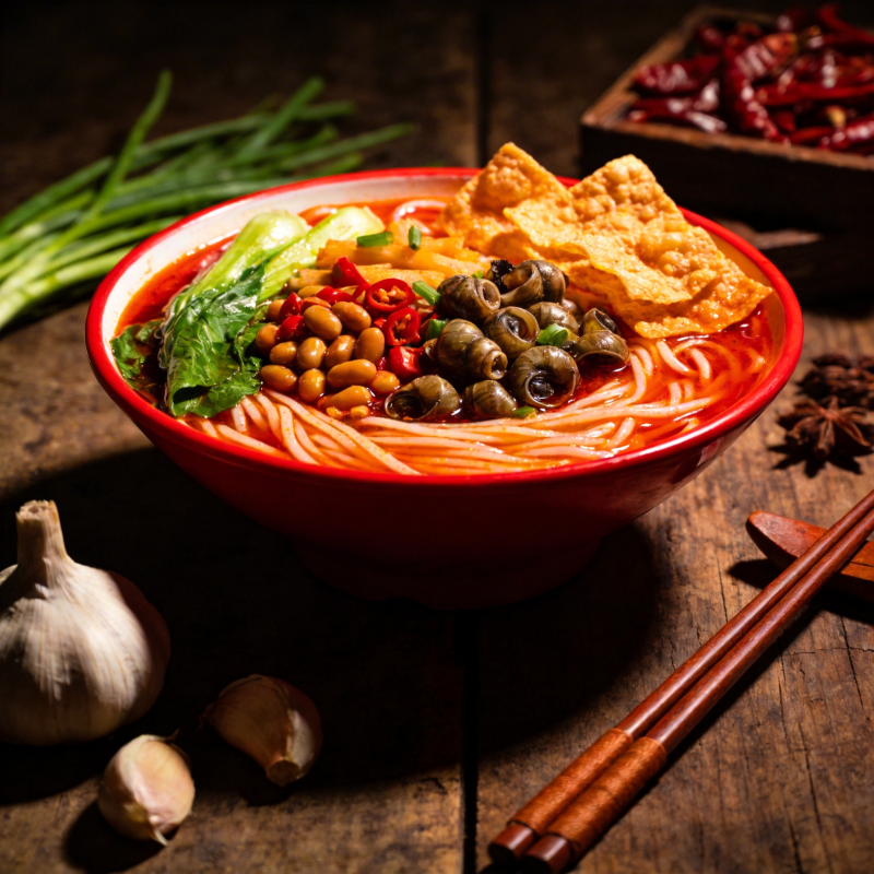 辣味螺蛳粉图片