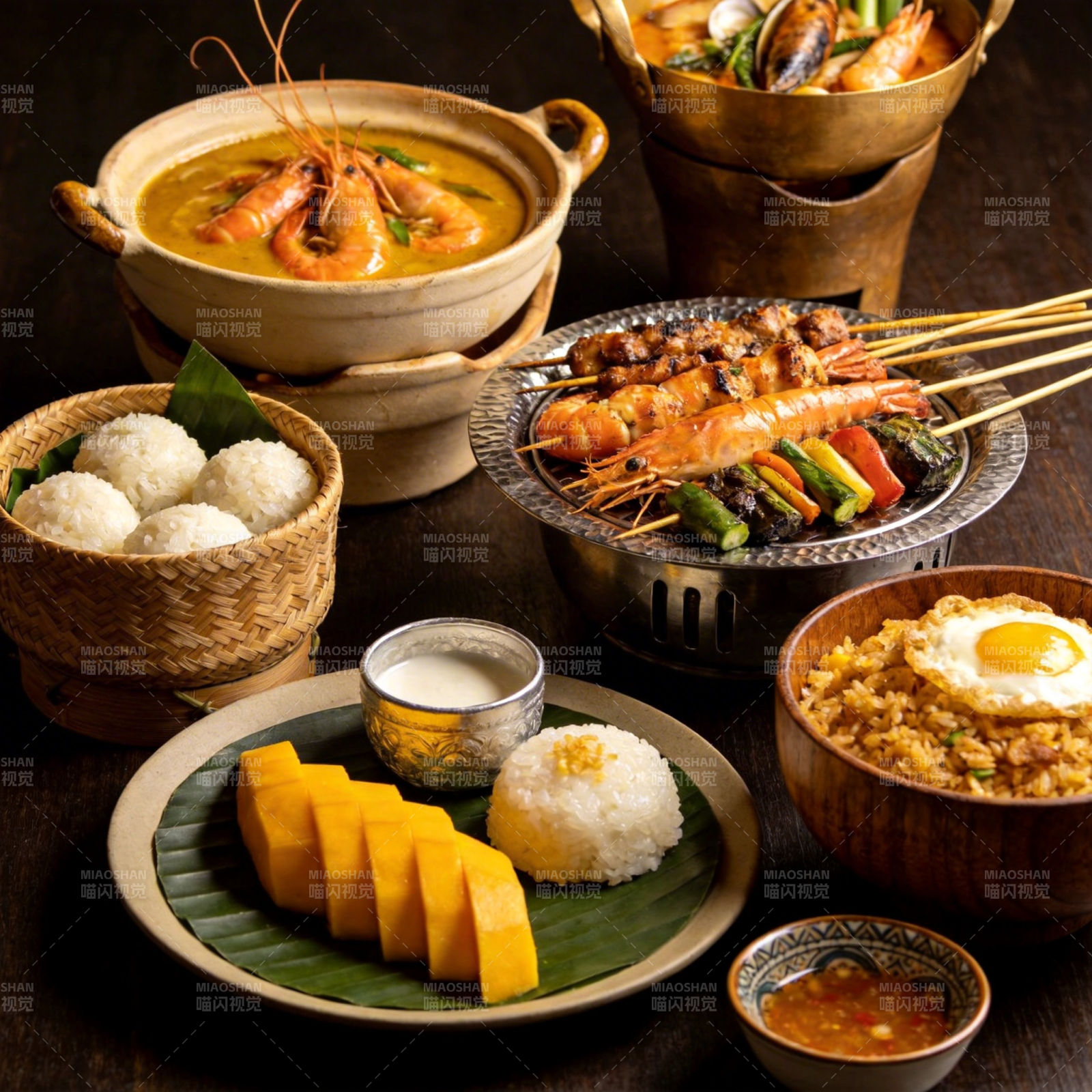 美味泰式料理盛宴图片