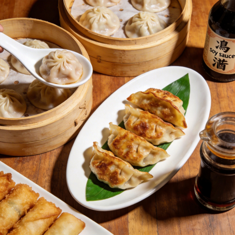 美味饺子盛宴图片