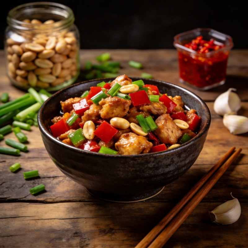 宫保鸡丁图片