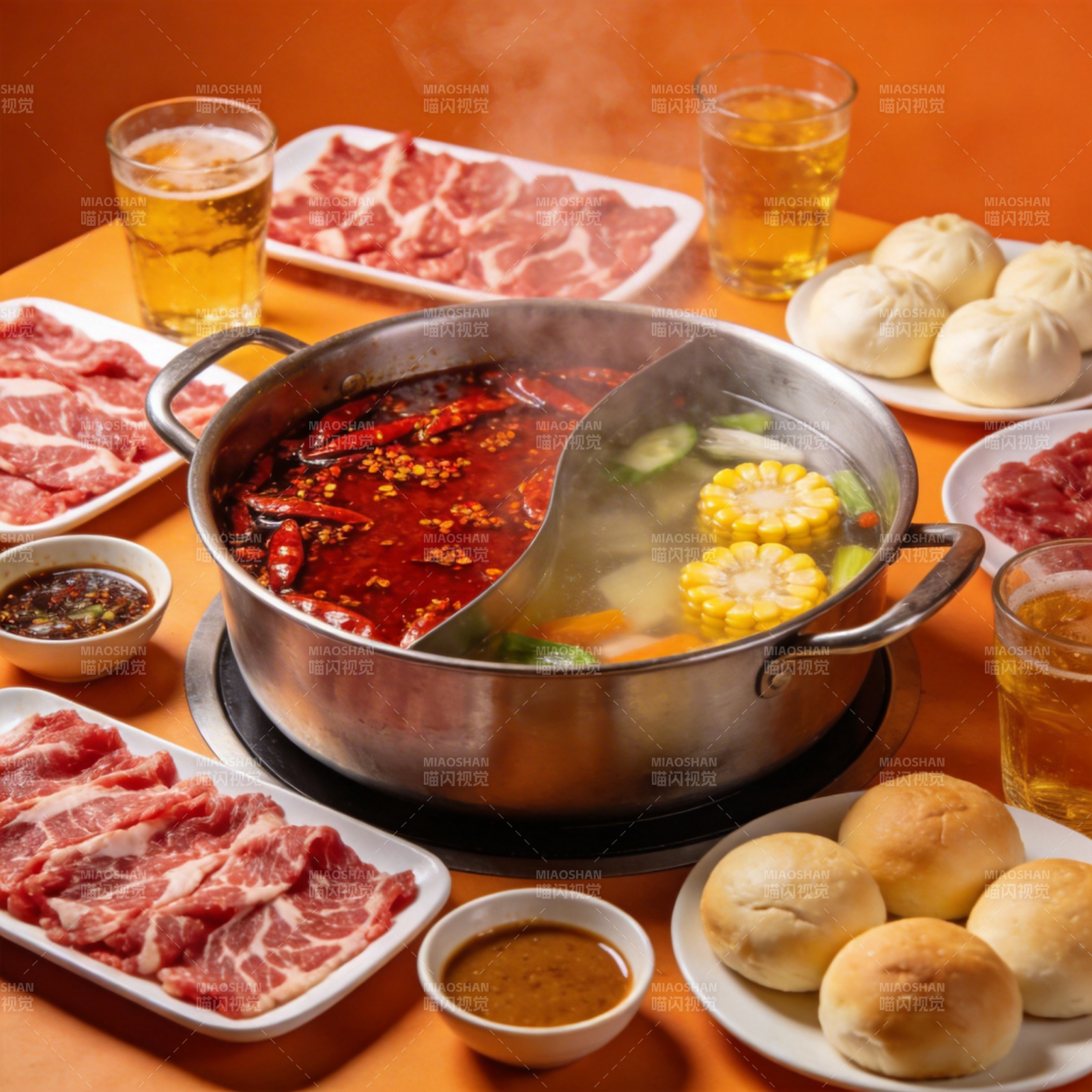 火锅盛宴 美味共享图片