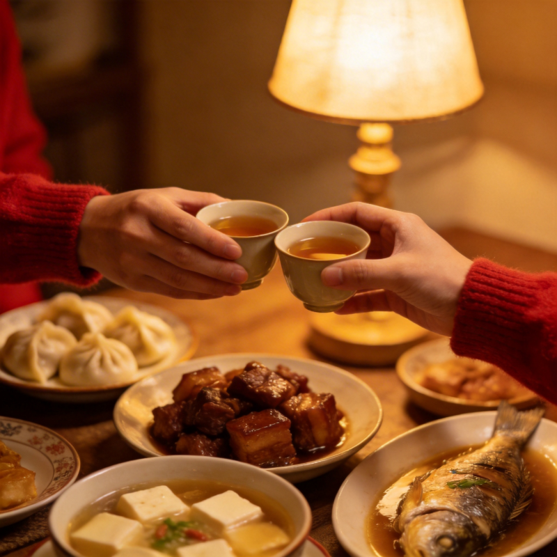 温馨共饮茶香图片