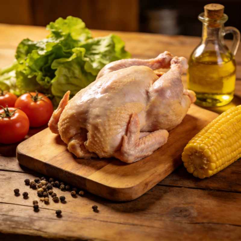 新鲜食材 美味鸡宴图片