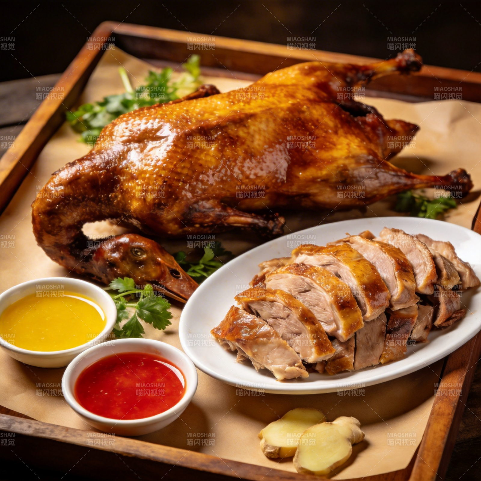 烤鸭盛宴图片