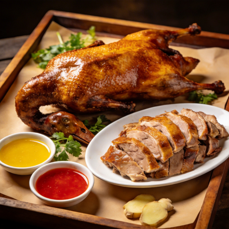 烤鸭盛宴图片