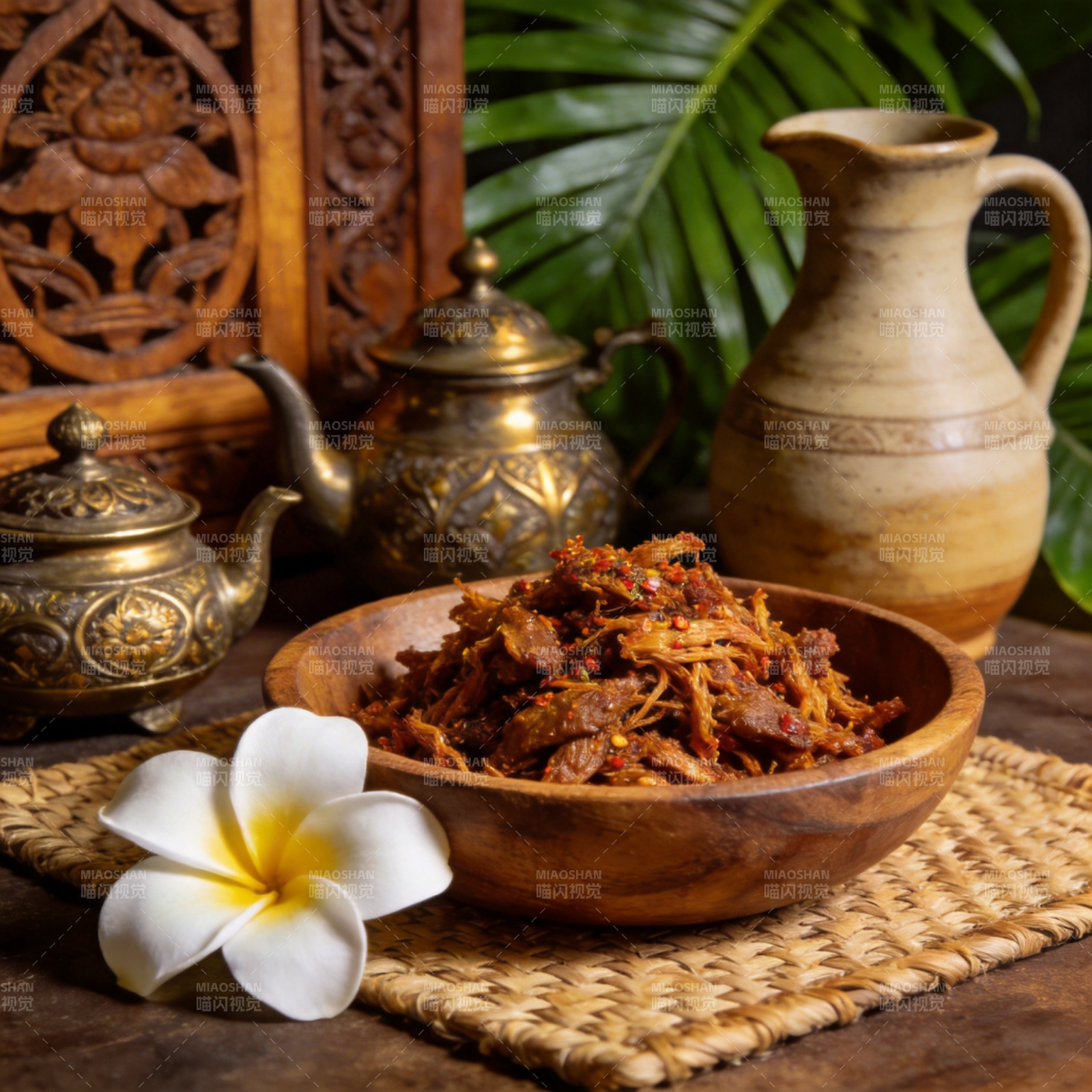 热带风味炖肉图片