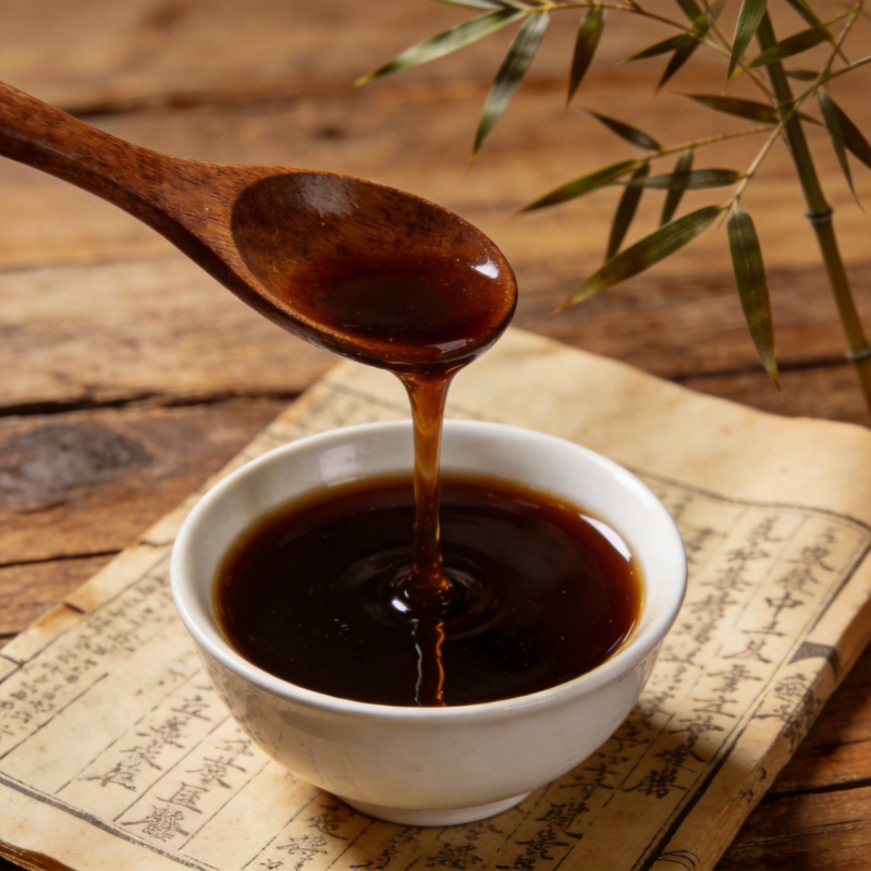 古法熬制秘方膏图片