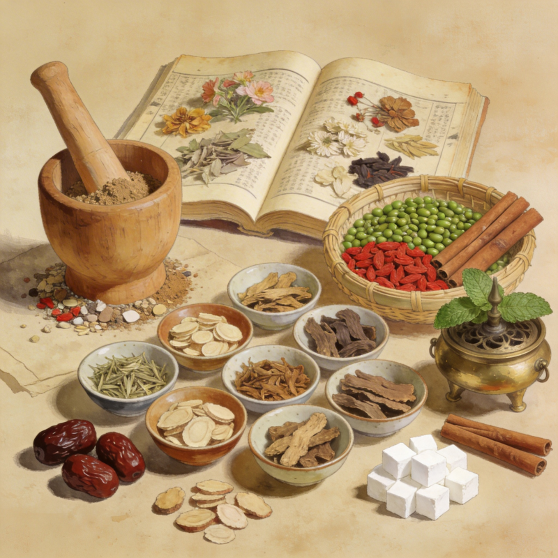 本草药香图图片