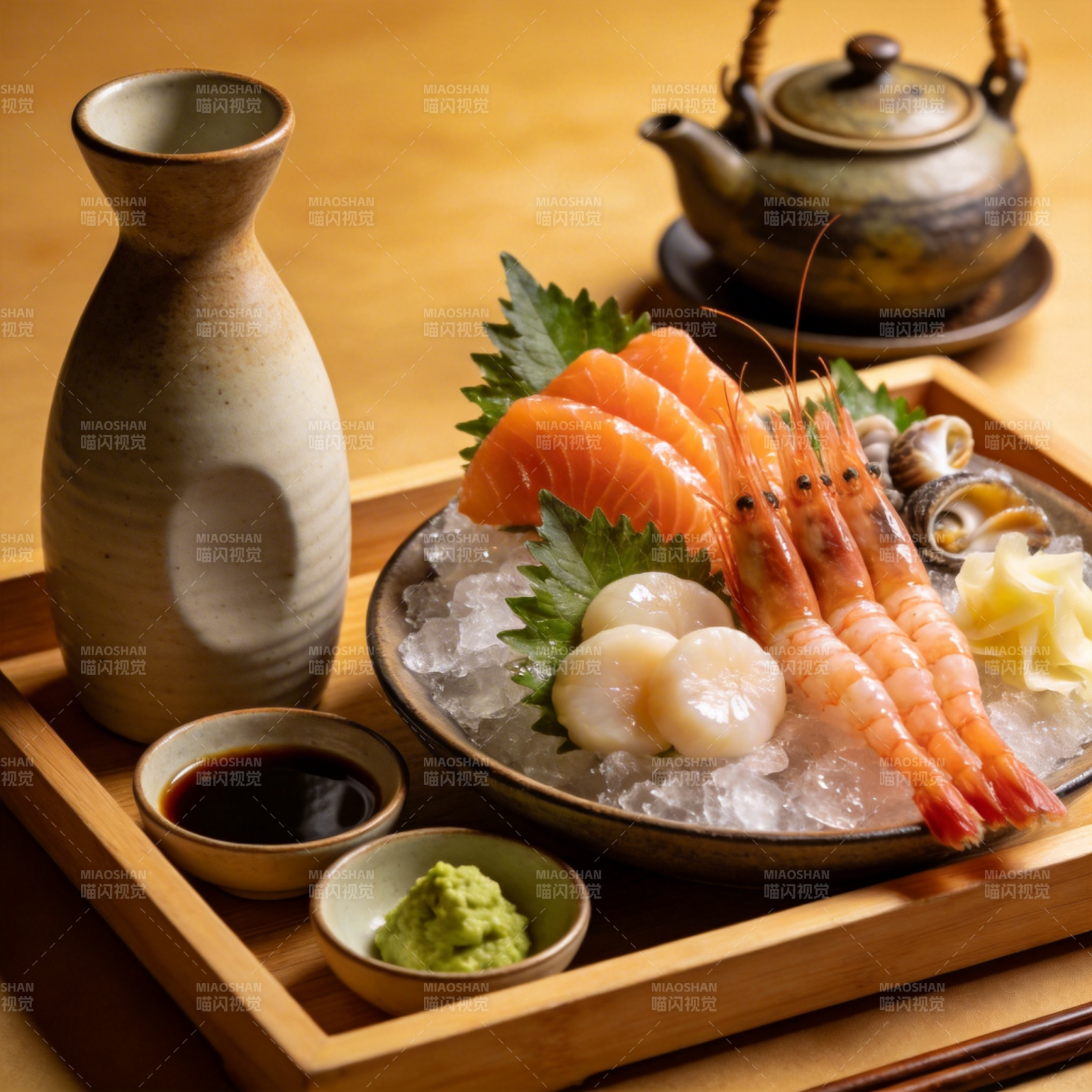 精致寿司拼盘图片