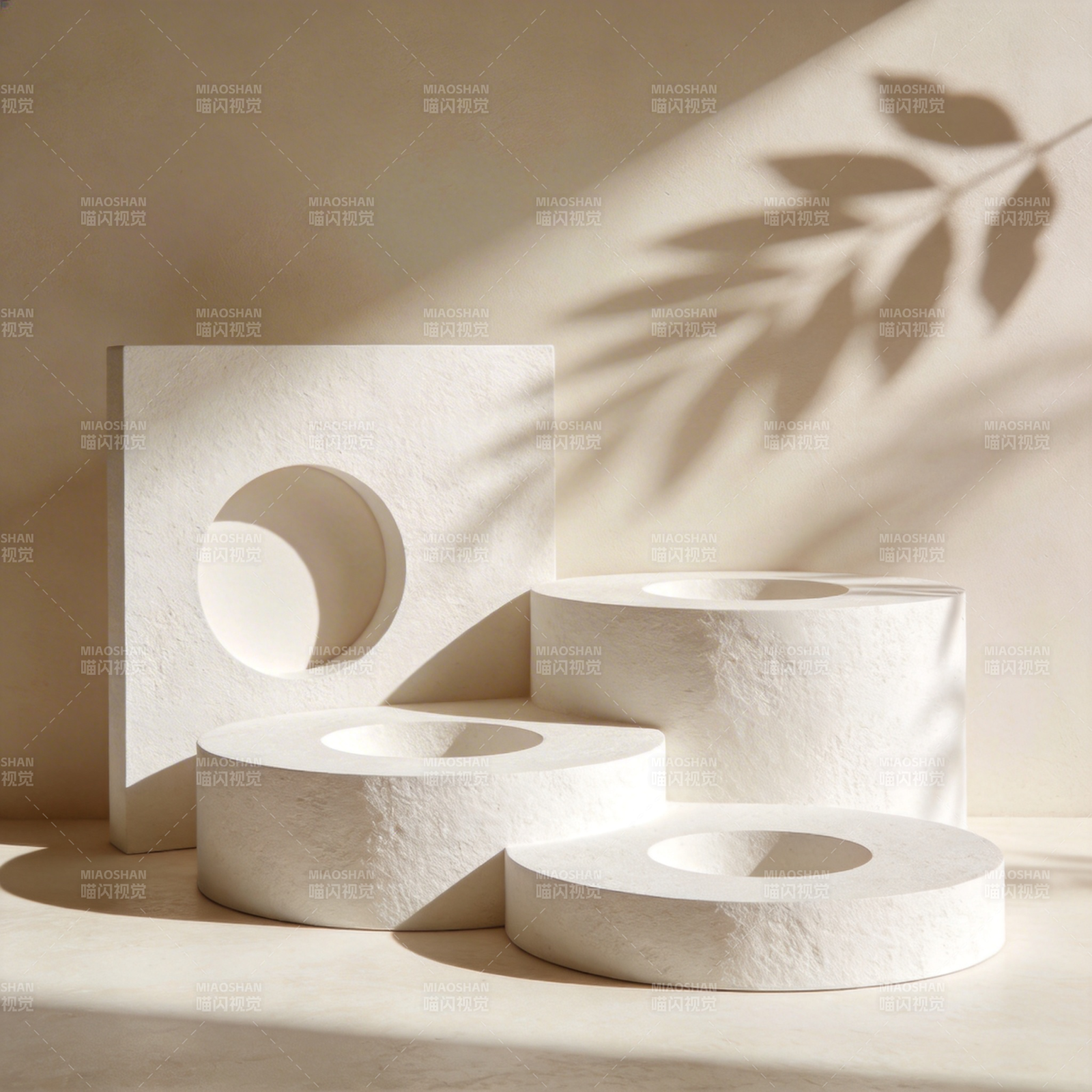 光影几何艺术图片