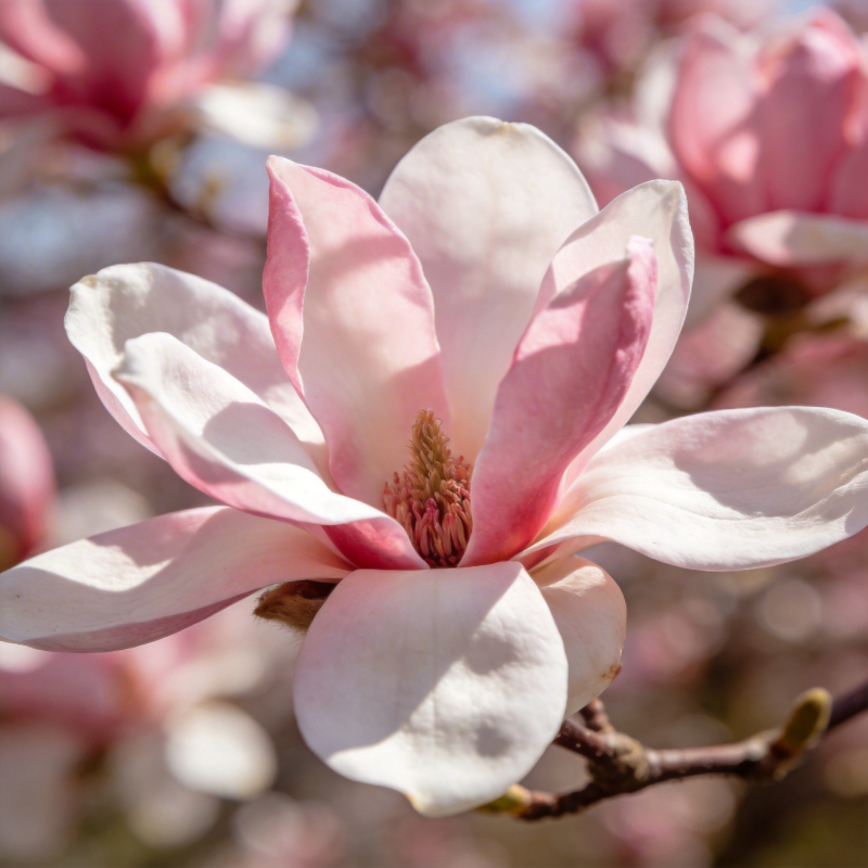 玉兰绽放春意浓图片