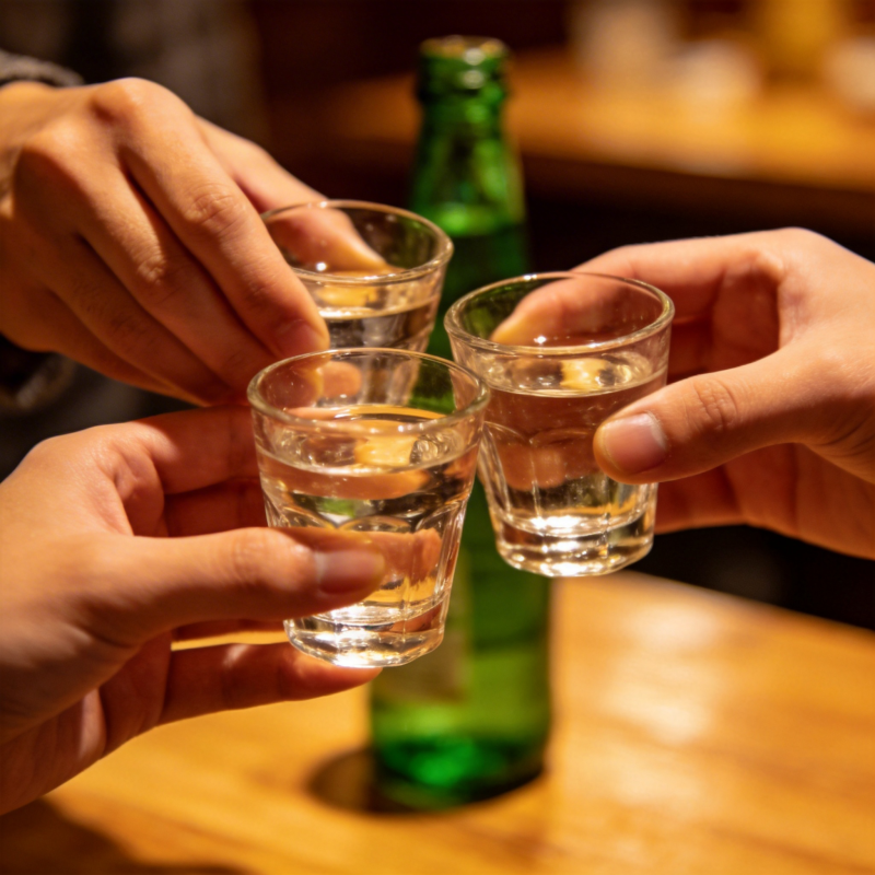 举杯共饮 情谊满满图片