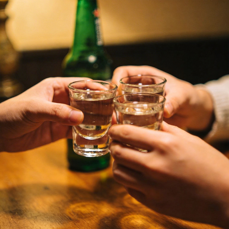 举杯共饮 情谊满满图片