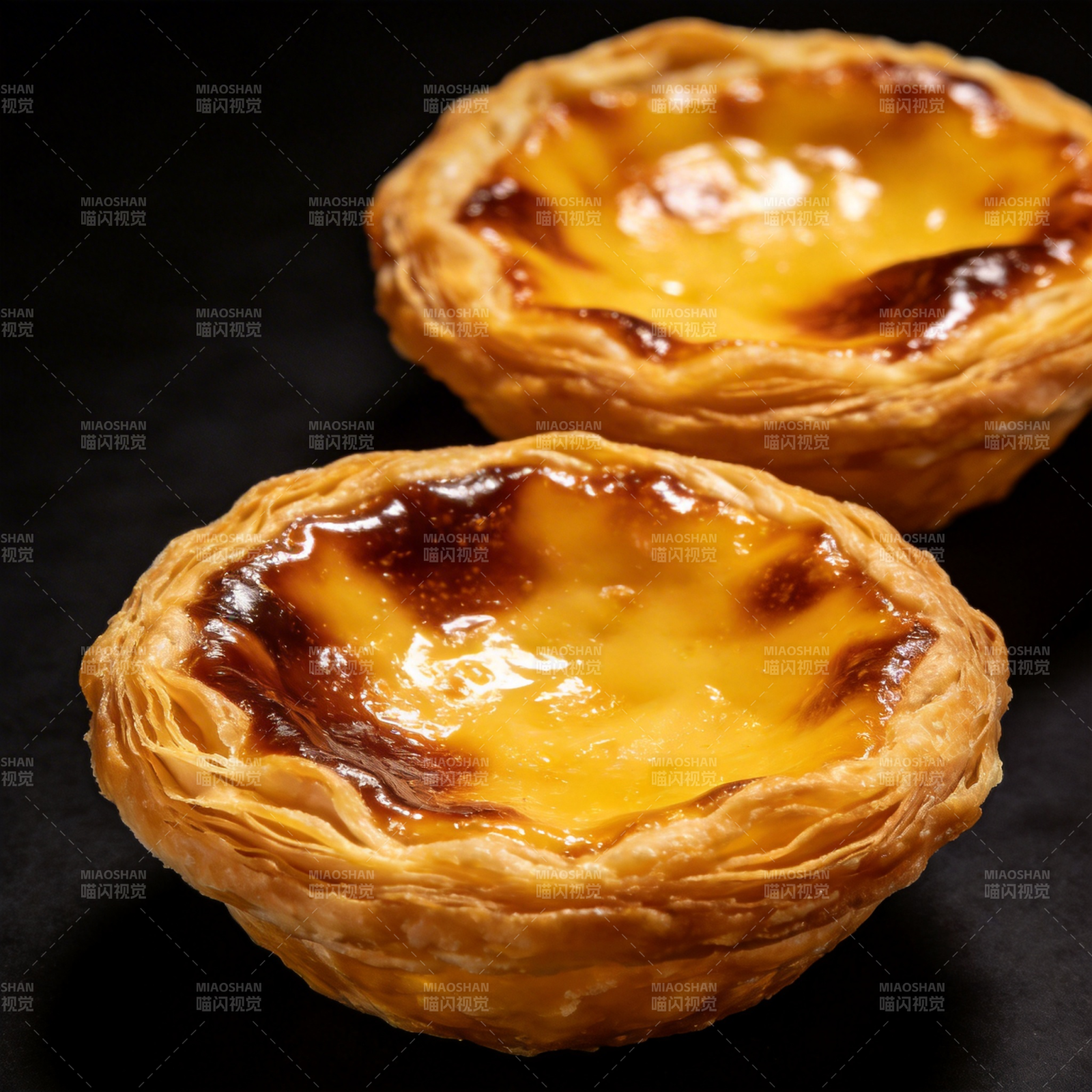 蛋挞 金黄诱人图片