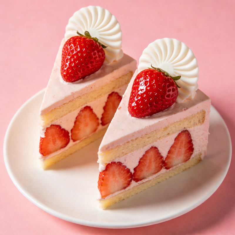 草莓奶油蛋糕图片