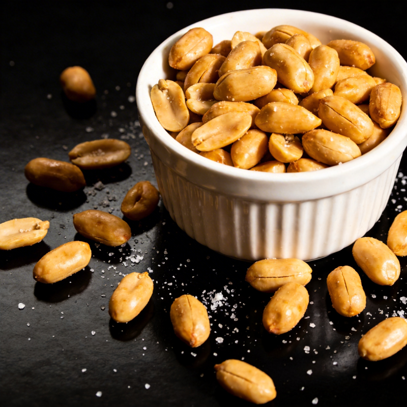 盐焗花生图片