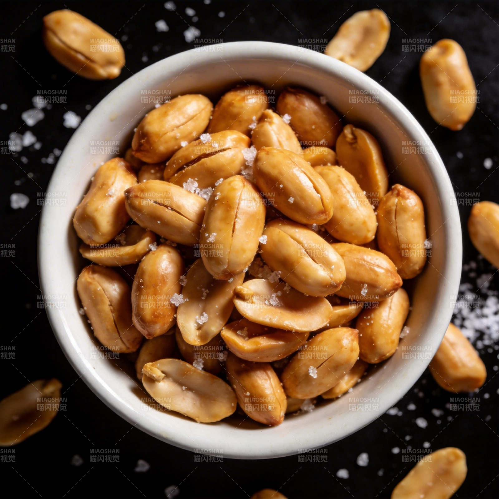 盐焗花生图片